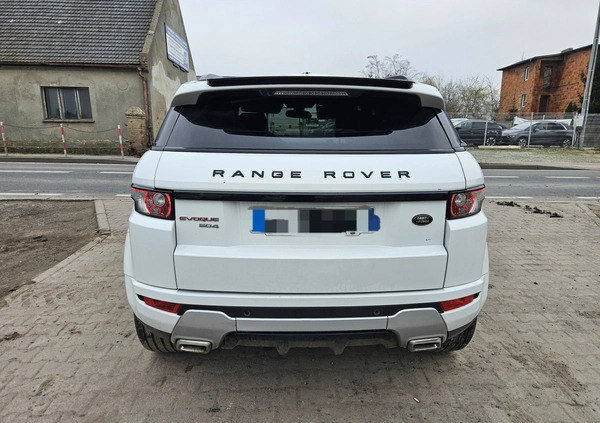 Land Rover Range Rover Evoque cena 34700 przebieg: 226000, rok produkcji 2013 z Polkowice małe 254